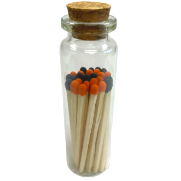 2in Halloween Spooky Decorative Matches In Jar