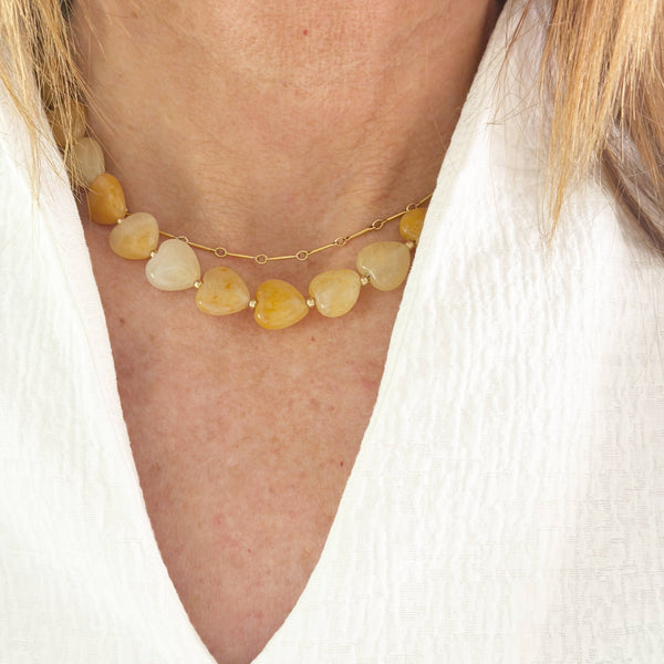 Maizy Necklace, Butter