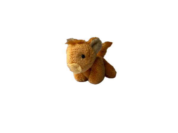 Miniature Stuffed Highland Cow 