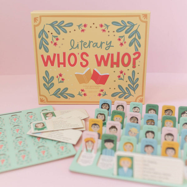 Literary Who's Who - Clues & Guessing Game