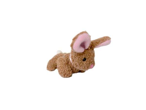 Small Plush Bunny Rabbit (Brown)