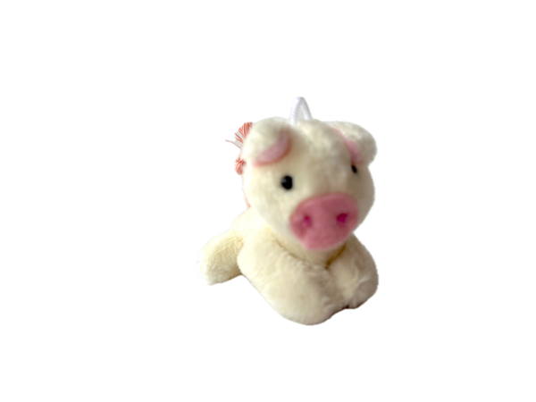 Miniature Plush Pig (Cream)