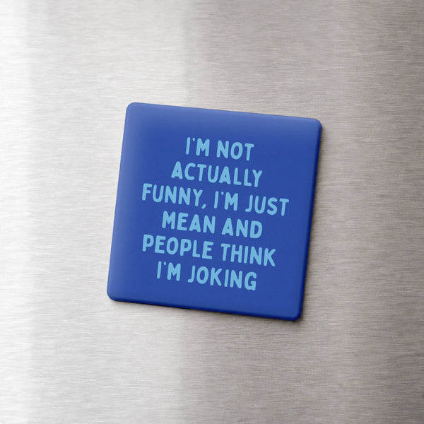 Funny Quote Magnets, Adult Humor Gifts - Funny or Mean?