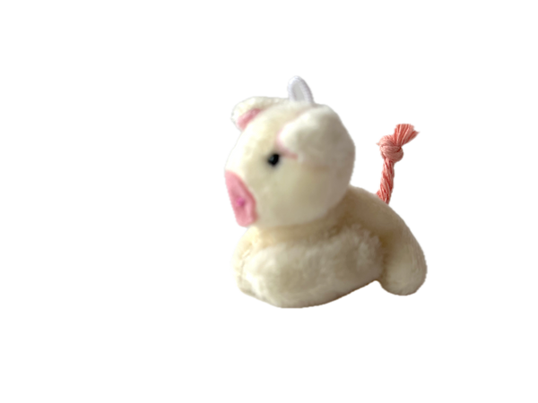 Miniature Plush Pig (Cream)