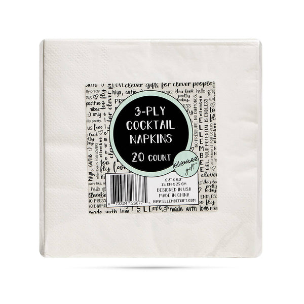 Cocktail Napkins - "…Classy Way to Say Day Drink" - Wh -20Pk