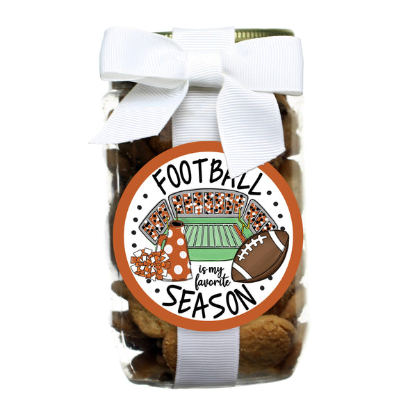 Cookie - Football - Pint Jars