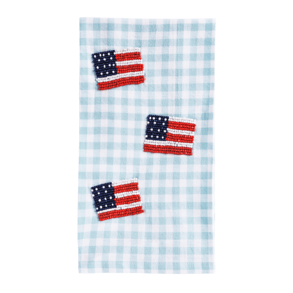 Beaded American Towel