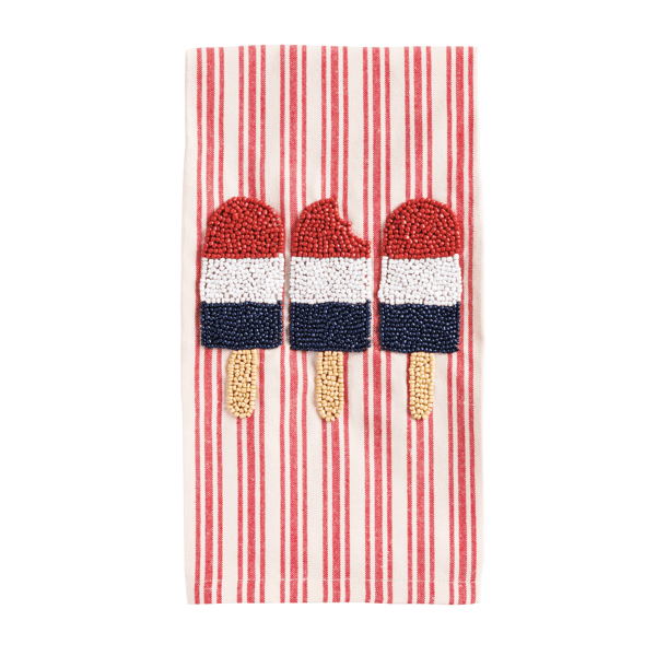 Beaded American Towel