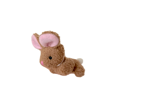 Small Plush Bunny Rabbit (Brown)