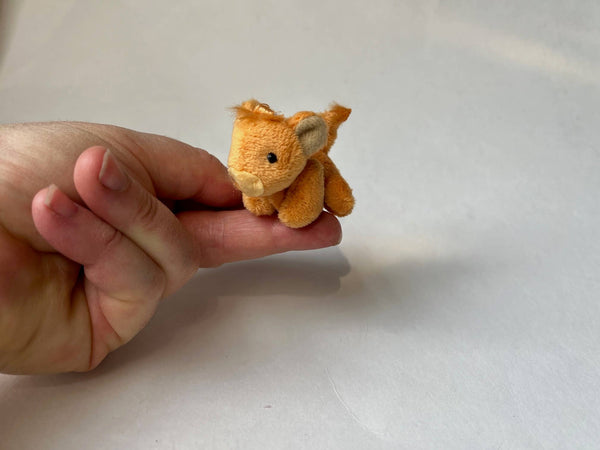 Miniature Stuffed Highland Cow 
