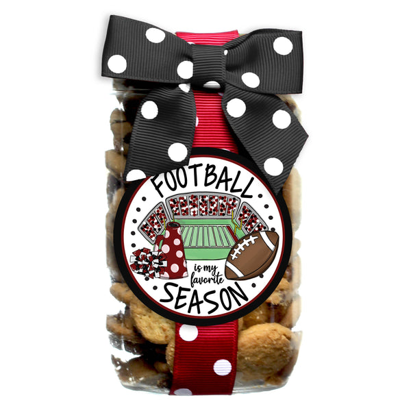 Cookie - Football - Pint Jars