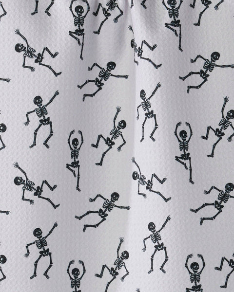 Bone Jamboree White Mini Towel - Halloween 2026