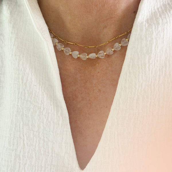 Pippa Necklace, Summer Quartz