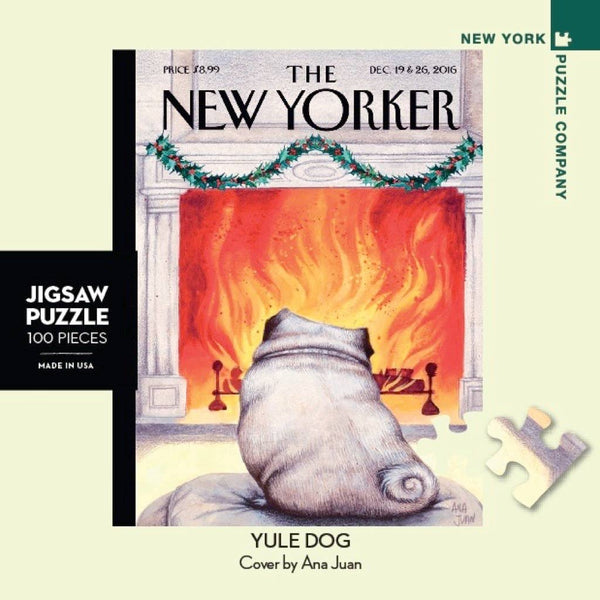 Yule Dog Mini - 100 Piece Mini Puzzle