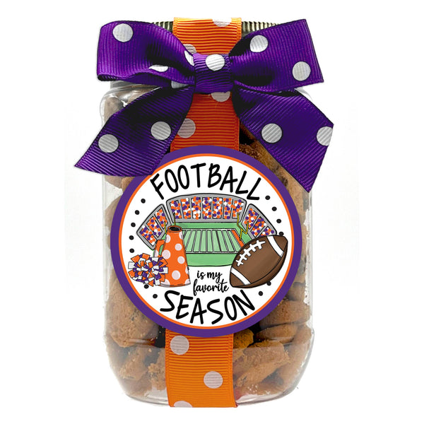 Cookie - Football - Pint Jars