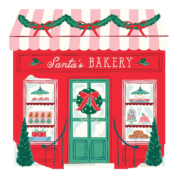 CHR1327 - Santa's Bakery Shaped Jigsaw Puzzle 503pc