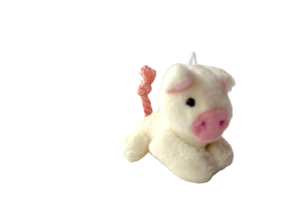 Miniature Plush Pig (Cream)