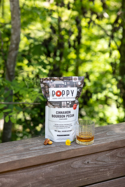 Cinnamon Bourbon Pecan Popcorn