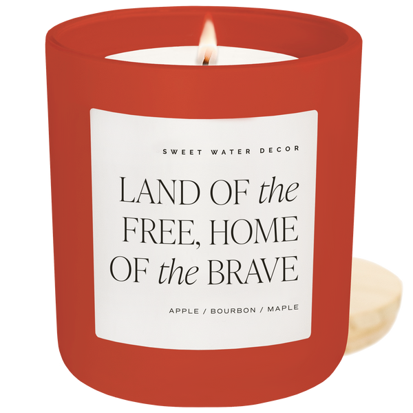 *NEW* Land of the Free, Home of the Brave 15 oz Soy Candle