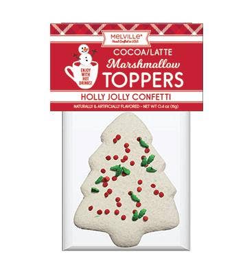 Holiday Confetti Tree Marshmallow Toppers