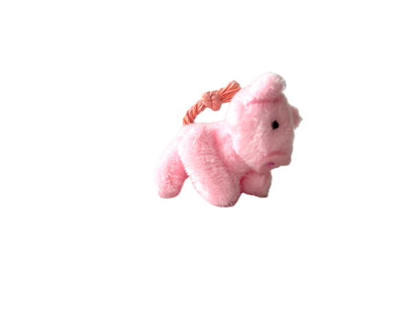 Miniature Plush Pig (Pink)