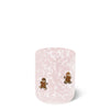 Gingerbread Charm Glass