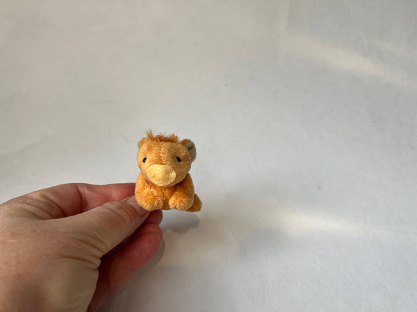Miniature Stuffed Highland Cow 