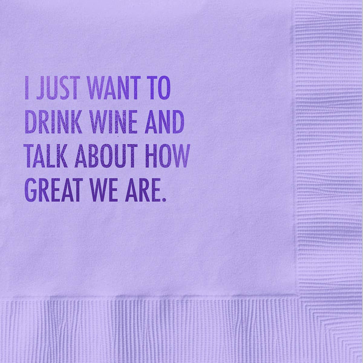 Pretty Alright Goods Cocktail Napkin