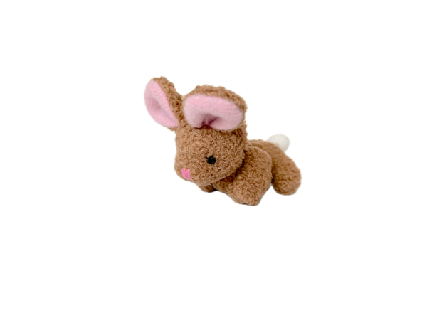 Small Plush Bunny Rabbit (Brown)