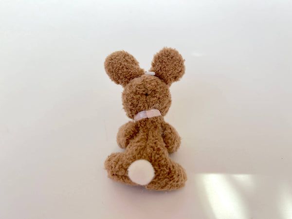 Small Plush Bunny Rabbit (Brown)