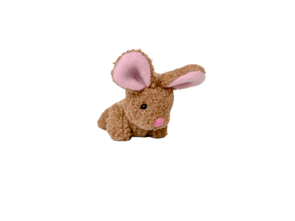 Small Plush Bunny Rabbit (Brown)