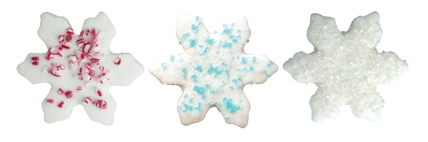 White Chocolatey Snowflake Asst Marshmallows