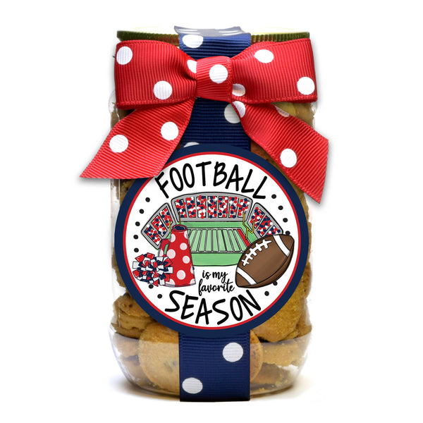 Cookie - Football - Pint Jars