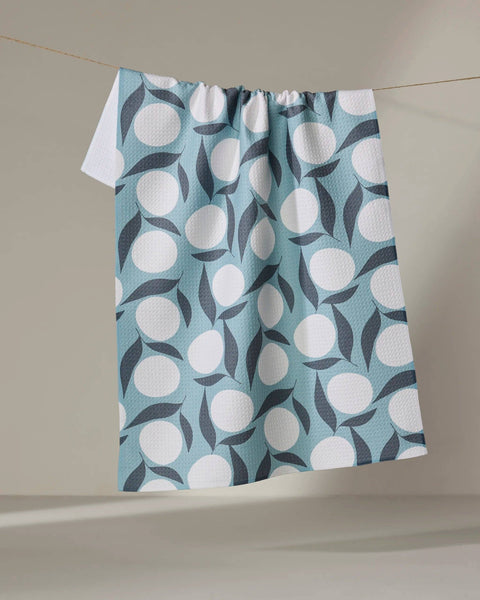 Bouncing Blooms Tea Towel