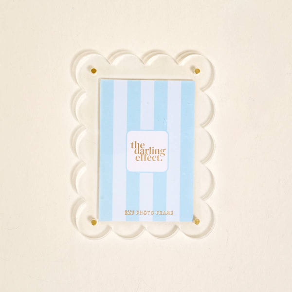Mini Acrylic Picture Frame Magnet–Clear