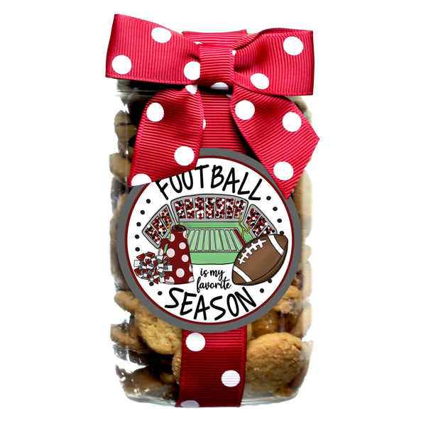 Cookie - Football - Pint Jars