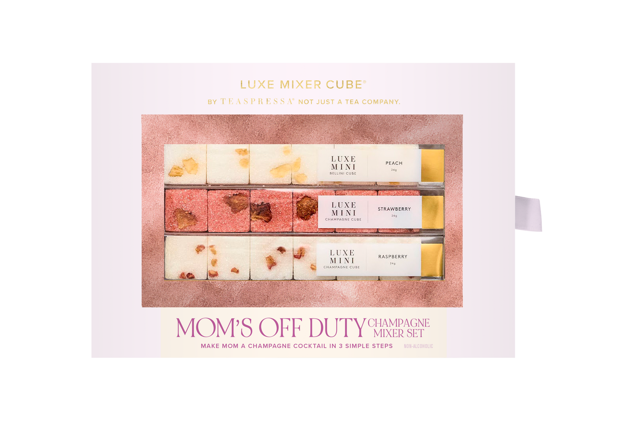 Mom's Off Duty Champagne Mixer Set