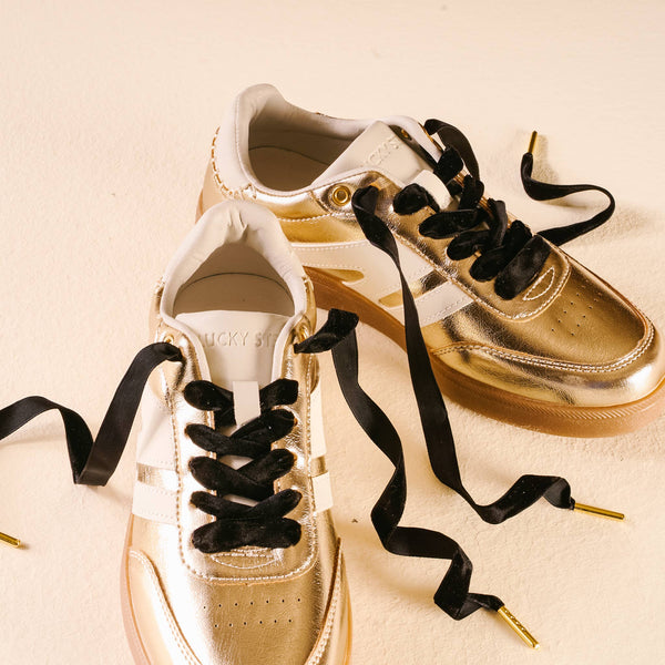 Step It Up Shoelaces-Velvet Black