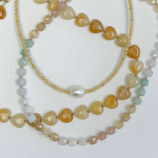 Maizy Necklace, Butter