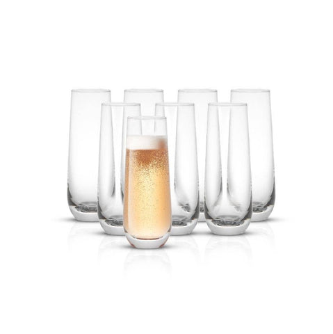 Milo Champagne Glasses 9.4 oz, Set of 2