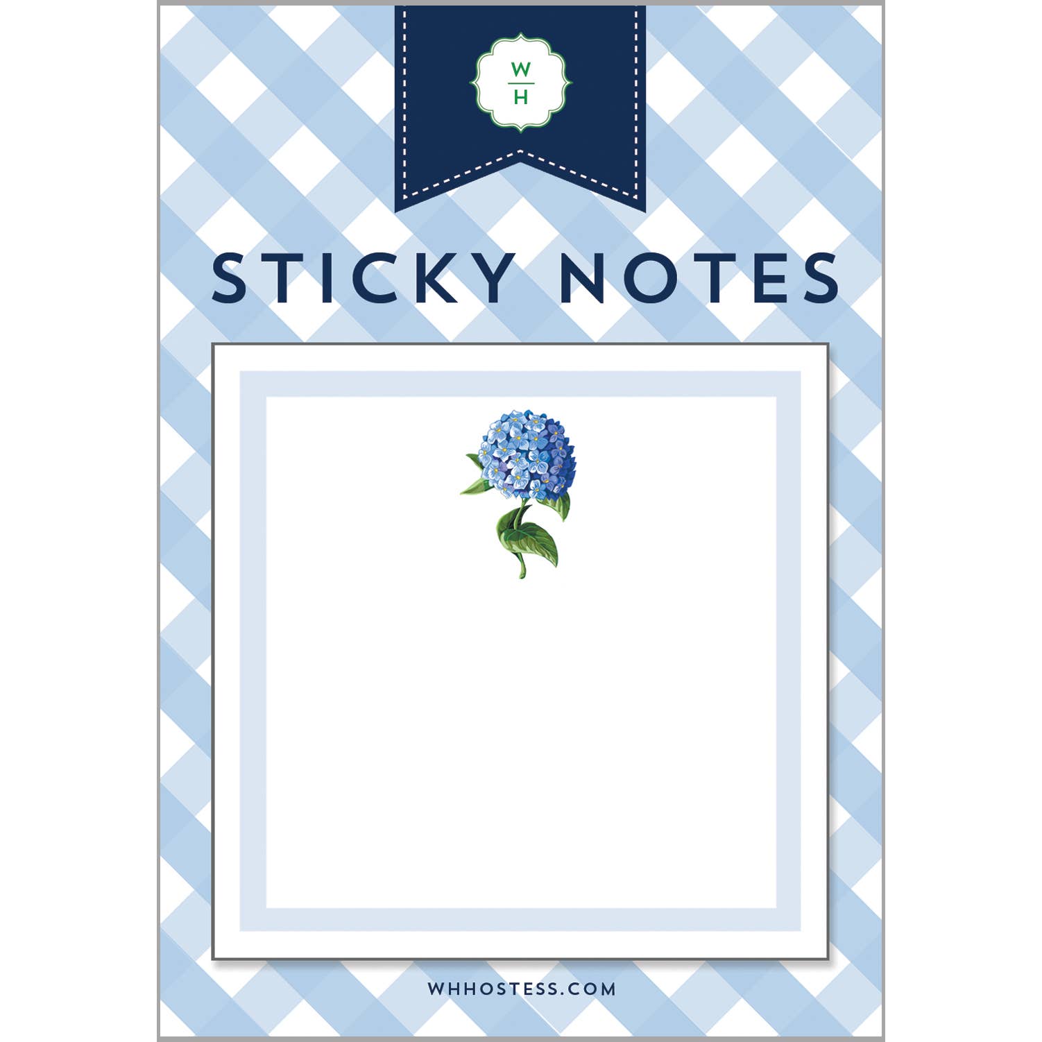 Hydrangea Bloom Sticky Notes